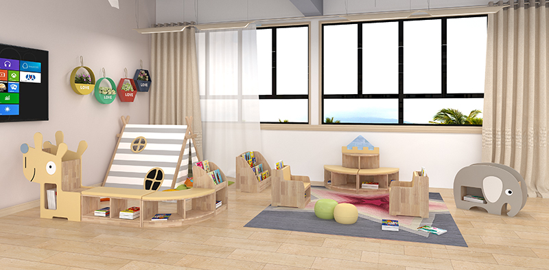 幼兒園家具造型組合書架 幼兒園家具造型組合書架