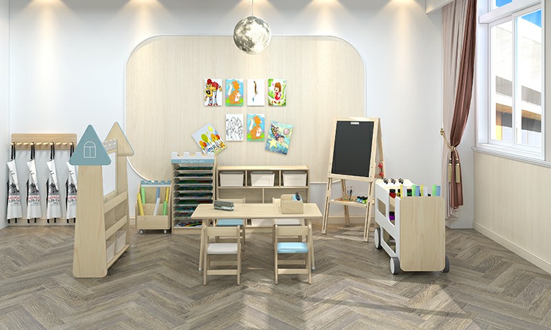 幼兒園家具美術(shù)區(qū)角 幼兒園家具美術(shù)區(qū)角